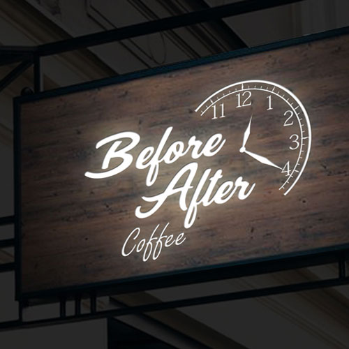 lien vers le projet before after coffee